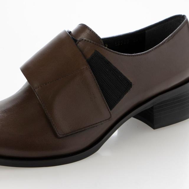 ワークス（works）/24秋冬新作4cm本革ラウンドトウモンクシューズ