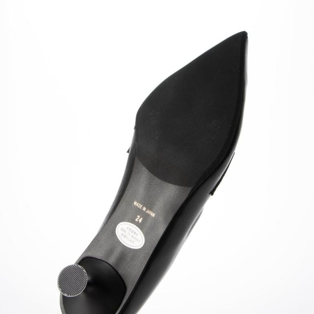 ワークス（works）/24秋冬新作4cm本革ポインテッドトウローファーパンプス