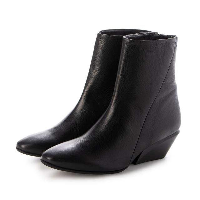 ワークス（works）/24秋冬新作4．5cm本革ポインテッドトウショートブーツ