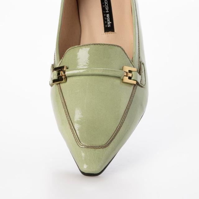 ワークス（works）/25春夏新作2．5cmスクエアトウローファーパンプス ワークス（works）/25春夏新作2．5cmスクエアトウローファーパンプス