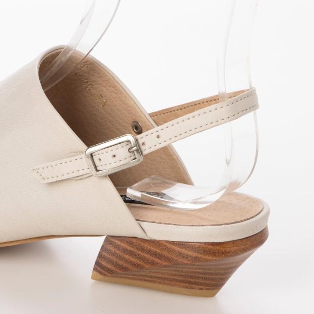 ワークス（works）/25春夏新作本革3．5cm甲深2WAYサンダル