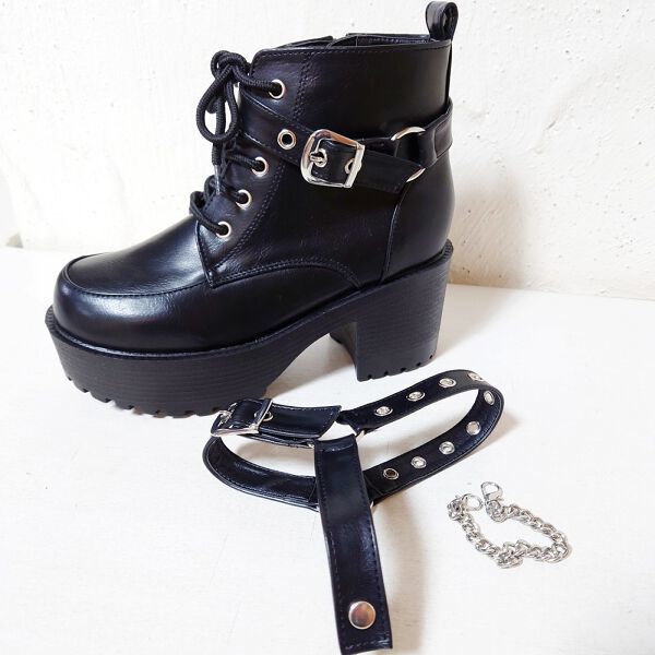 ヨースケ（YOSUKE）/【再入荷！】ハーネスデザインブーツ(YOSUKE