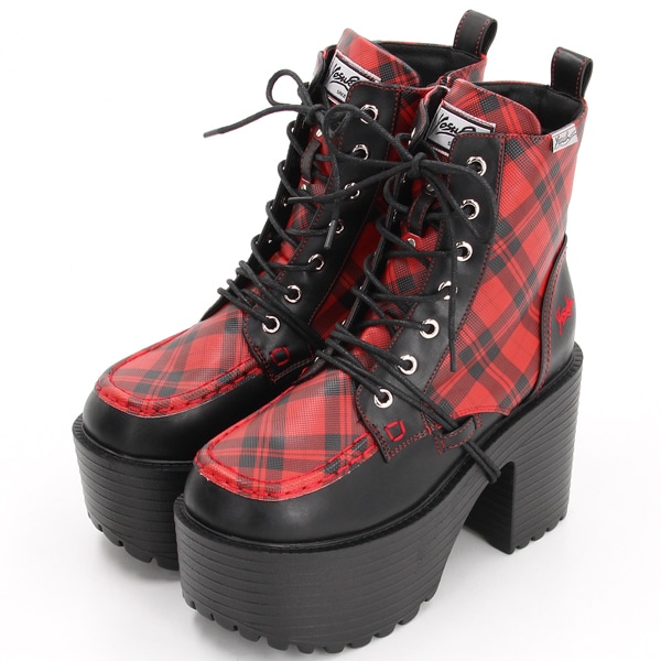 ヨースケ（YOSUKE）/【NEWカラー入荷！】厚底レースアップブーツ