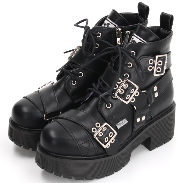 ヨースケ（YOSUKE）/【防滑ソール】ベルテッドブーツ