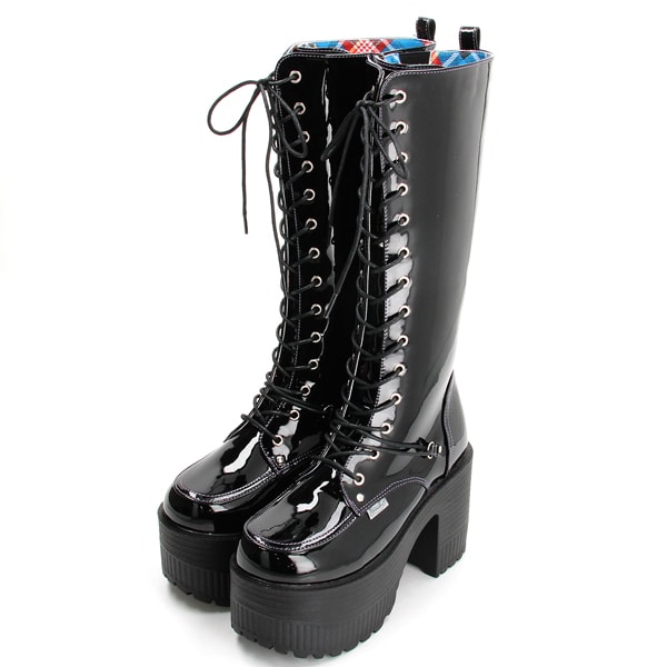 ヨースケ（YOSUKE）/厚底レースアップブーツ