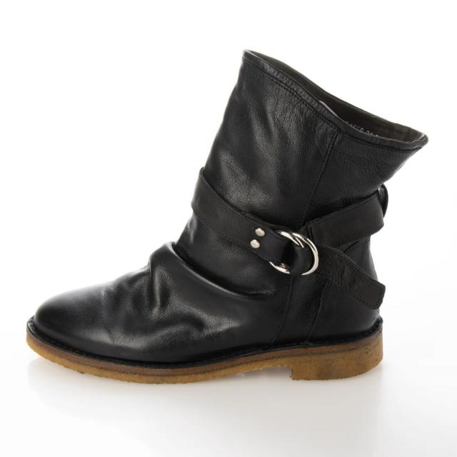 サヤ（SAYA）/ソフトレザーエンジニアブーツの通販は