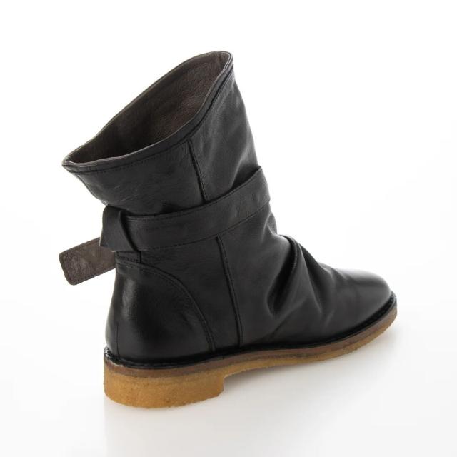 サヤ（SAYA）/ソフトレザーエンジニアブーツの通販は