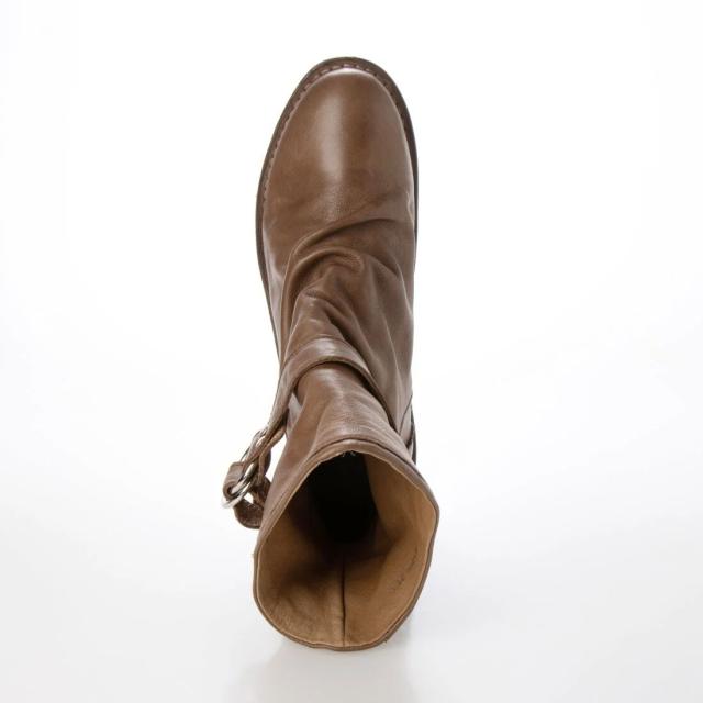 サヤ（SAYA）/ソフトレザーエンジニアブーツの通販は