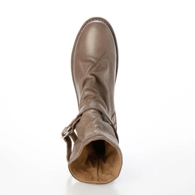 サヤ（SAYA）/ソフトレザーエンジニアブーツの通販は