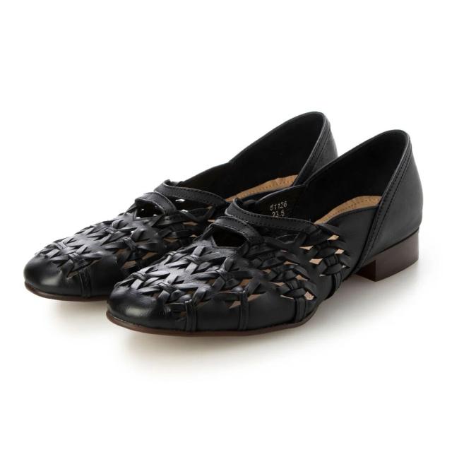 サヤ（SAYA）/ 本革メッシュフラットシューズの通販は