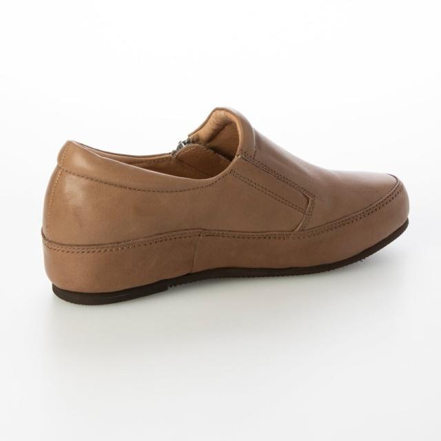 サヤ（SAYA）/23秋冬プラット製法本革ジップアップシューズの通販はau