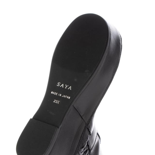 サヤ（SAYA）/23秋冬5cm本革プラット製法ハーフブーツの通販はau PAY