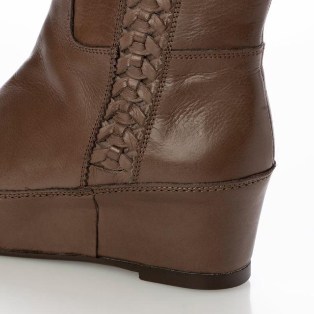 サヤ（SAYA）/23秋冬5cm本革プラット製法ハーフブーツの通販はau PAY