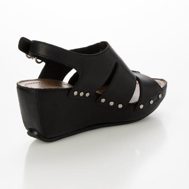 サヤ（SAYA）/24春夏新作7．5cmプラット製法本革厚底サンダル その他