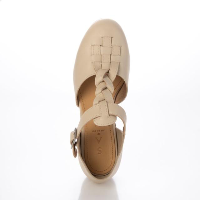 サヤ（SAYA）/24春夏新作本革Tストラップセパレートシューズの通販はau