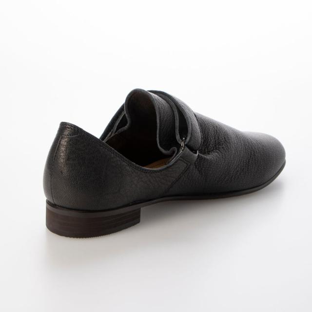 サヤ（SAYA）/24秋冬新作フラット本革ラウンドトウベロクロストラップ