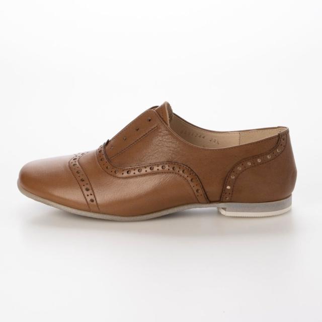 サヤ（SAYA）/25春夏新作3cmスリップオンオックスフォードシューズ