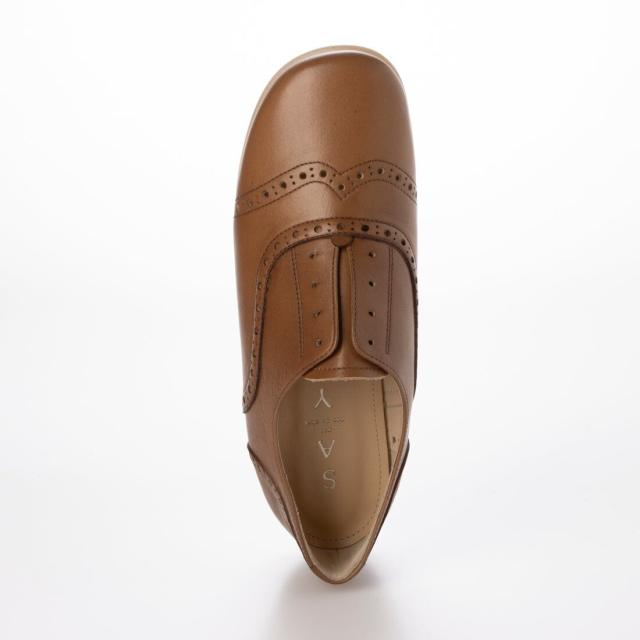 サヤ（SAYA）/25春夏新作3cmスリップオンオックスフォードシューズ