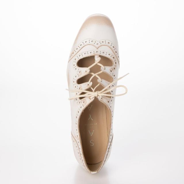 サヤ（SAYA）/25春夏新作3cmラウンドトウギリーシューズの通販はau PAY