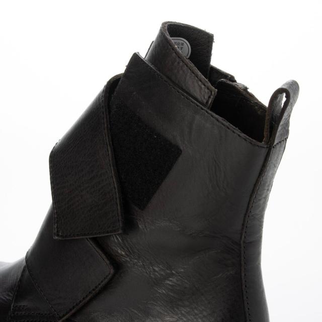 サヤ（SAYA）/25秋冬新作3．5cm本革ベルクロショートブーツ