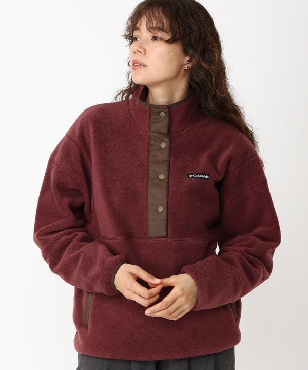コロンビア（Columbia）/Columbia/ ウィメンズクリスタルベンドハーフスナップフリース /コロンビア