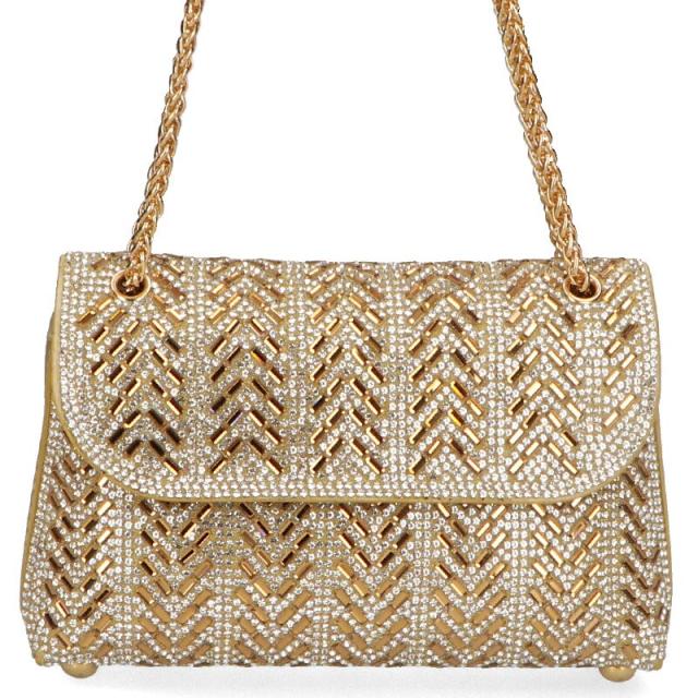 ミッシュマッシュ（MISCH MASCH）/ラインストーンチェーンバッグ/MOB002の通販は