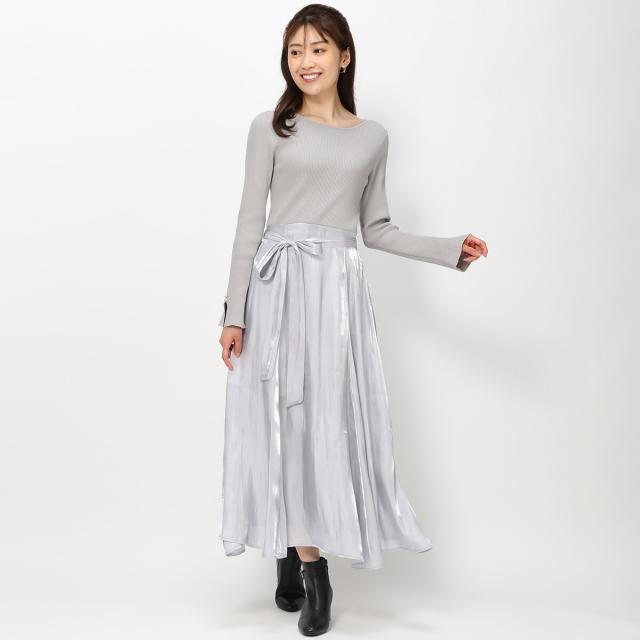 ミッシュマッシュ（MISCH MASCH）/グロッシーニットワンピース