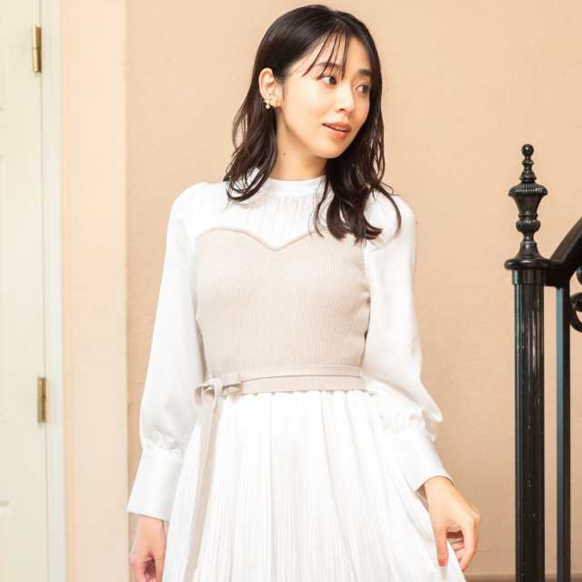 ミッシュマッシュ（MISCH MASCH）/ビスチェドッキングワンピース
