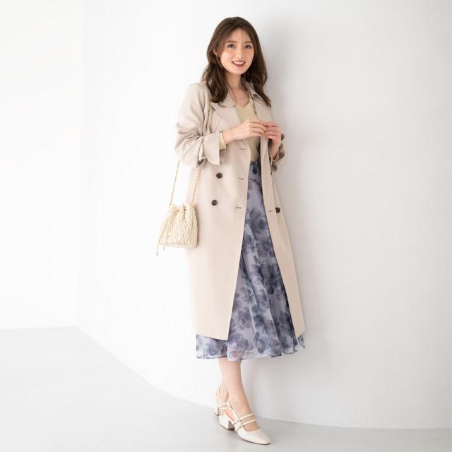 ミッシュマッシュ（MISCH MASCH）/【春夏新作】サイドプリーツトレンチ