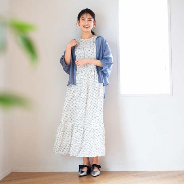ミッシュマッシュ（MISCH MASCH）/【24春夏新作】ギャザーロング