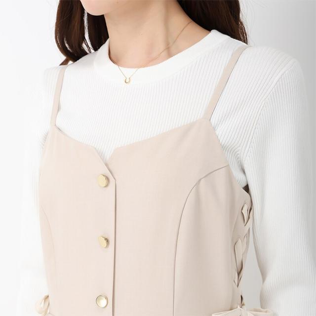 ミッシュマッシュ（MISCH MASCH）/25春夏新作 サイドレースアップ