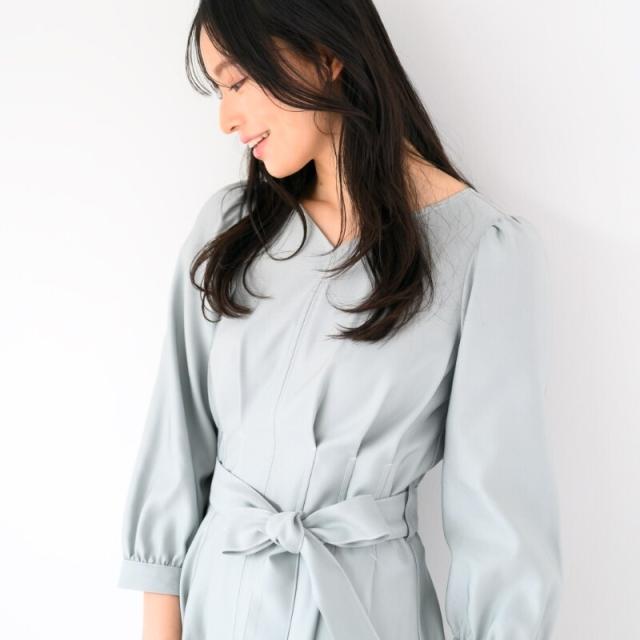 ミッシュマッシュ（MISCH MASCH）/25春夏新作 ポリデニムワンピース