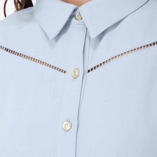 ミッシュマッシュ（MISCH MASCH）/25春夏新作 ハシゴレース切替シャツ