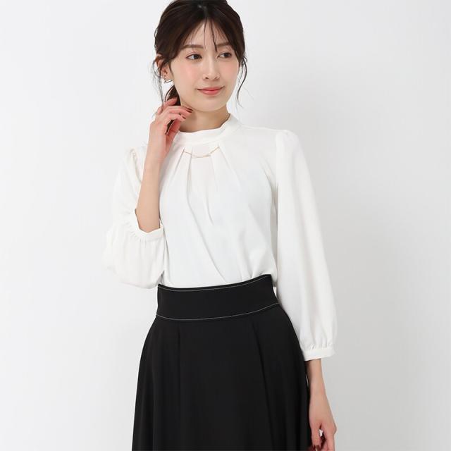 ミッシュマッシュ（MISCH MASCH）/25春夏新作 フロントチェーンブラウスの通販は