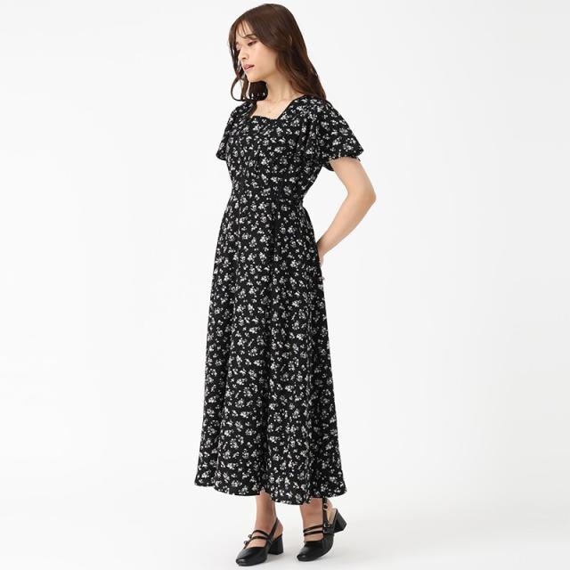 ミッシュマッシュ（MISCH MASCH）/1枚でコー1枚でコーデ完成、軽やかフェミニンスタイル　2025秋冬新作 パイピングアソートワンピース