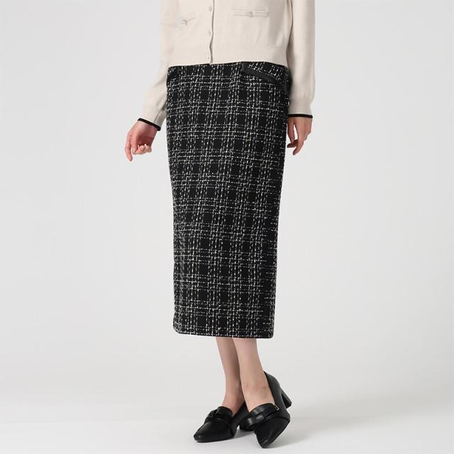 ミッシュマッシュ（MISCH MASCH）/2025秋冬新作 ツイードチェックタイトスカート