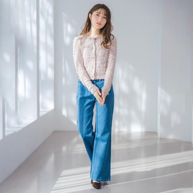 ミッシュマッシュ（MISCH MASCH）/2026春夏新作 ストレッチデニムワイドパンツ_15