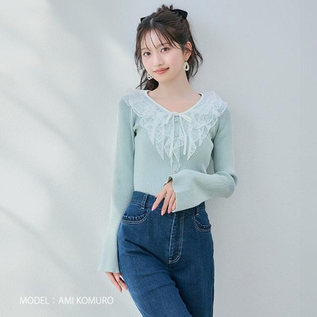 ミッシュマッシュ（MISCH MASCH）/2026春夏新作 ストレッチデニムワイドパンツ_3