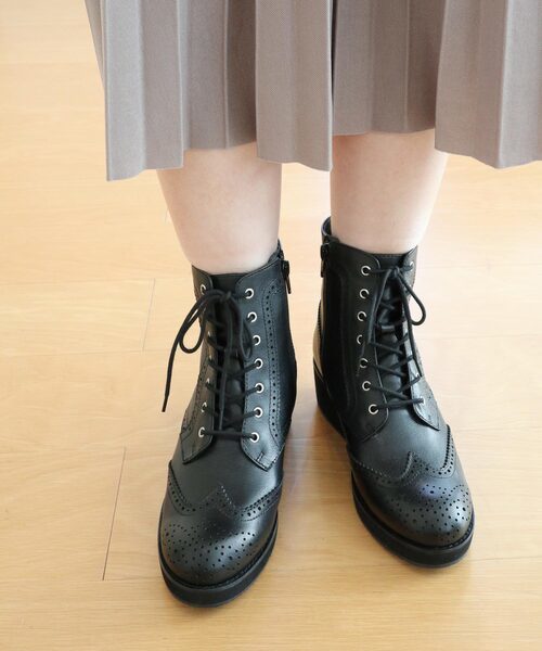 モードカオリ/レースアップブーツ/21416