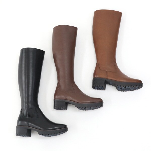 専用ページです。 モードカオリ/トラックソールスクエアロングブーツ/21462 その他ブーツ