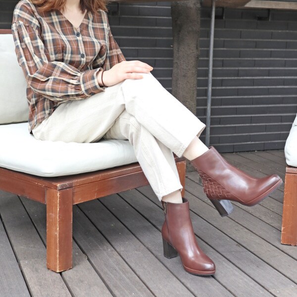 モードカオリ（MODE KAORI）/【防滑 断熱】ストーム付きメッシュブーツ/21493 モードカオリ（MODE KAORI）/【防滑 断熱】ストーム付きメッシュブーツ