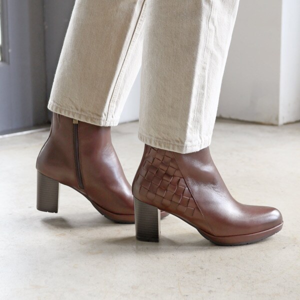 モードカオリ（MODE KAORI）/【防滑 断熱】ストーム付きメッシュブーツ