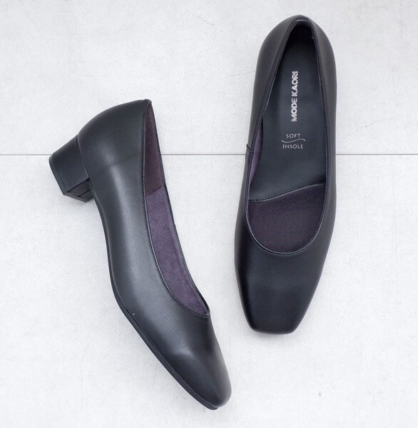 モードカオリ（MODE KAORI）/ブラックパンプス/6261