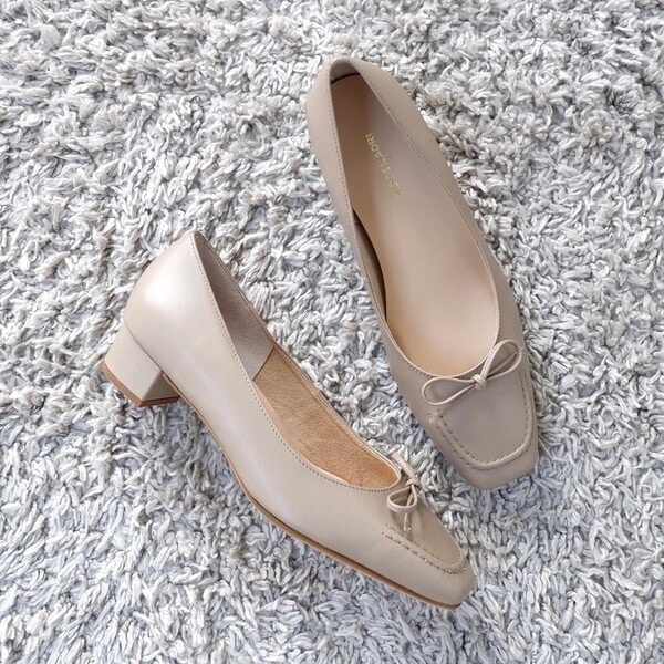 モードカオリ（MODE KAORI）/リボンモカパンプス/6269