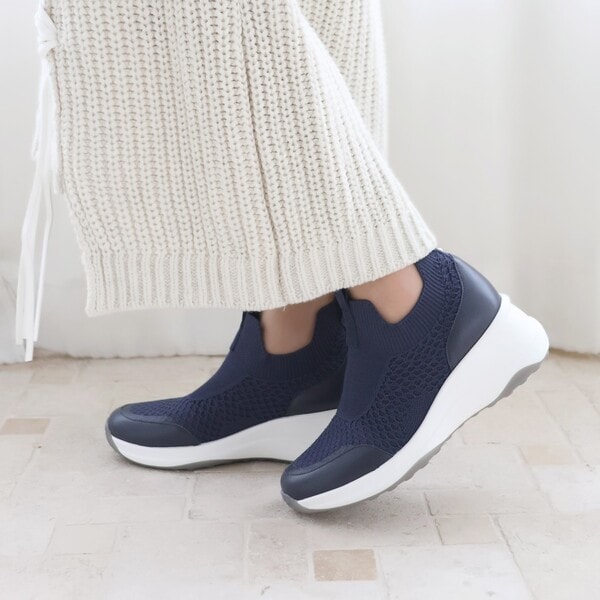 モードカオリ（MODE KAORI）/厚底ニットスニーカー/21510