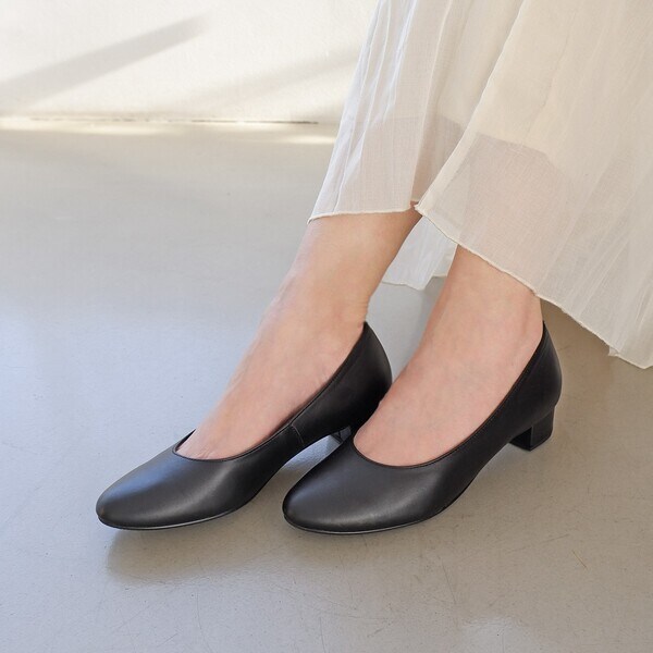 モードカオリ（MODE KAORI）/撥水ブラックパンプス/6288