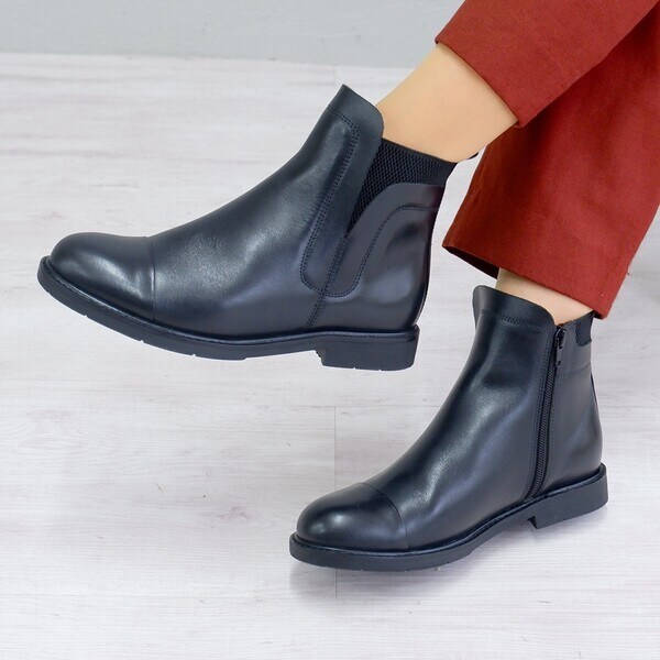 モードカオリ（MODE KAORI）/サイドゴアショートブーツ/6734