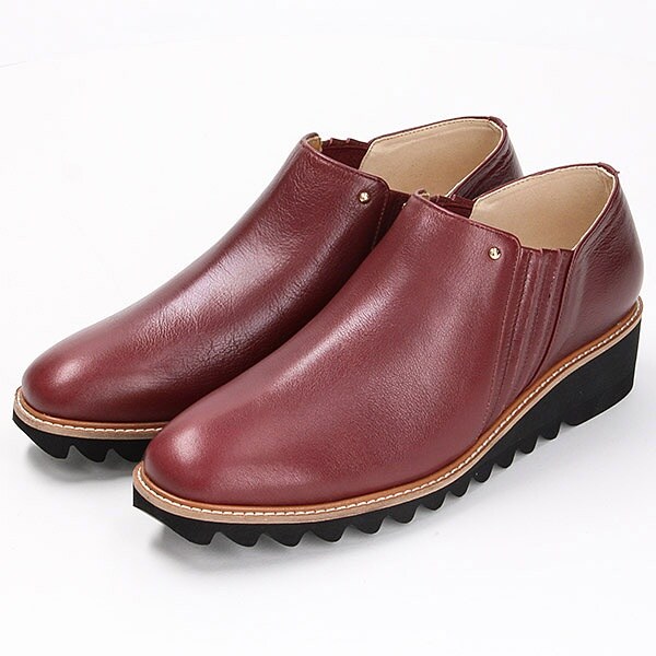 モードカオリ（MODE KAORI）/厚底ブーティ（抗菌防臭／3．5cmヒール