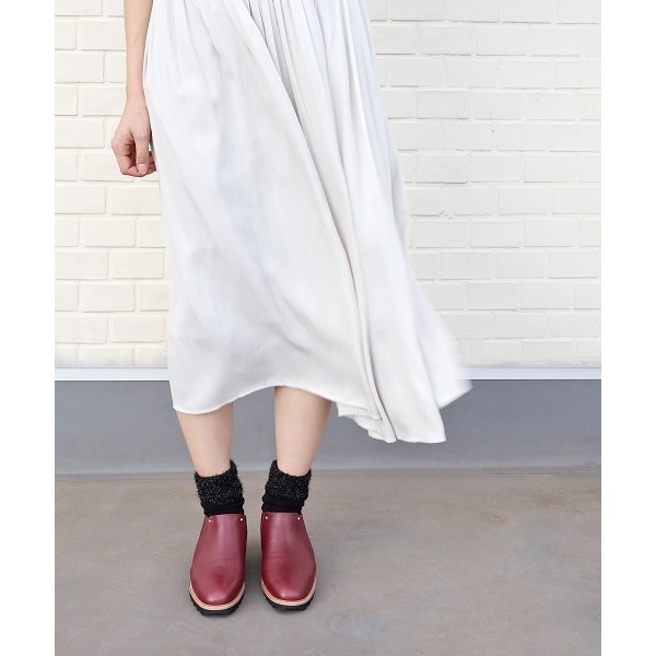 モードカオリ（MODE KAORI）/厚底ブーティ（抗菌防臭／3．5cmヒール
