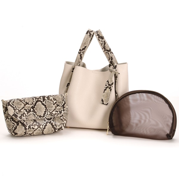 カシュカシュ（cache cache）/cache cache カシュカシュ / ミニショルダー付きソフトレザー調ミニトートバッグの通販は